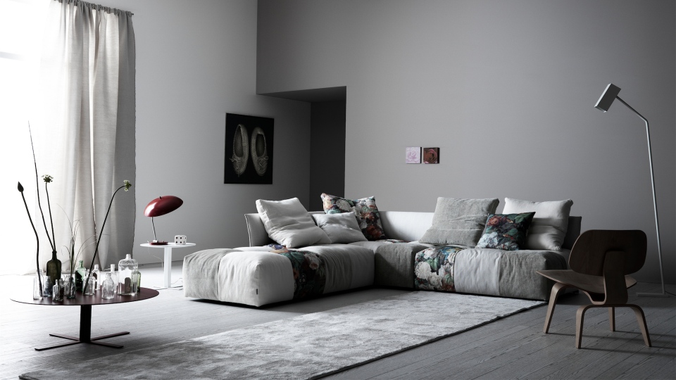 Saba Pixel Sofa