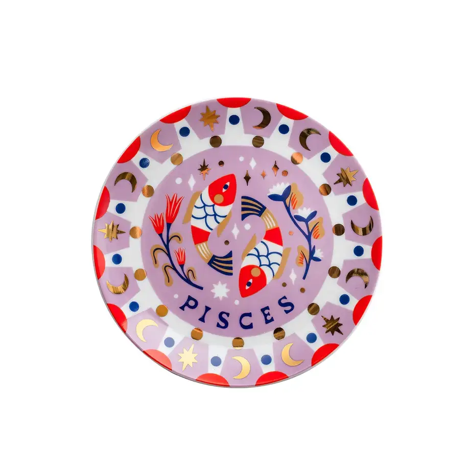 Zodiac Signs Plate "Pisces"