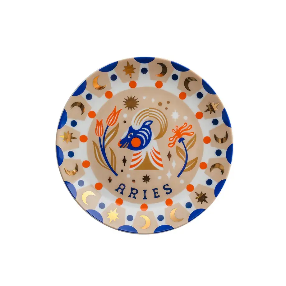 Zodiac Signs Plate "Aries"