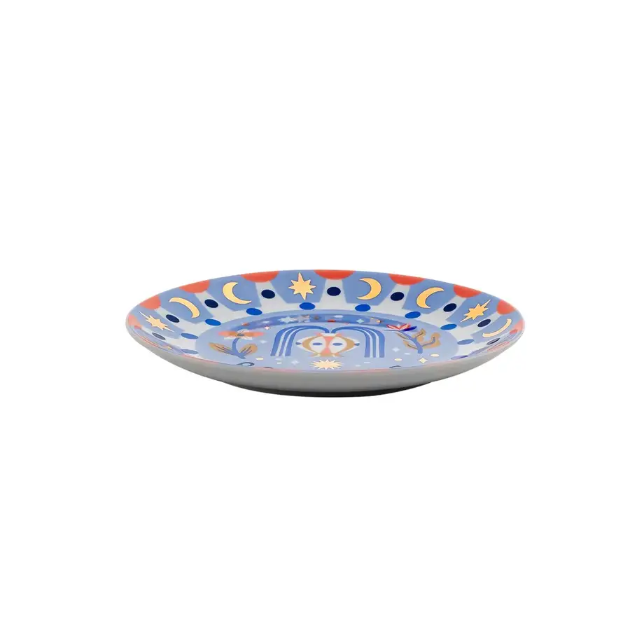 Zodiac Signs Plate "Acquarius"