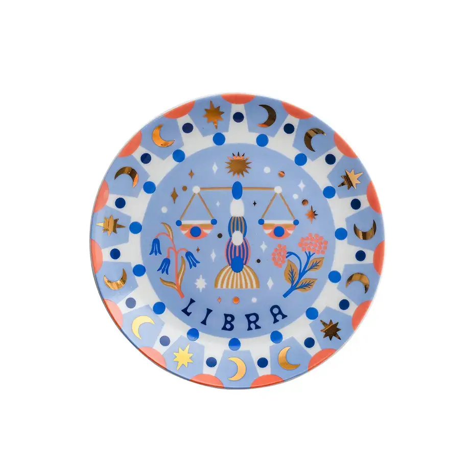 Zodiac Signs Plate "Libra"