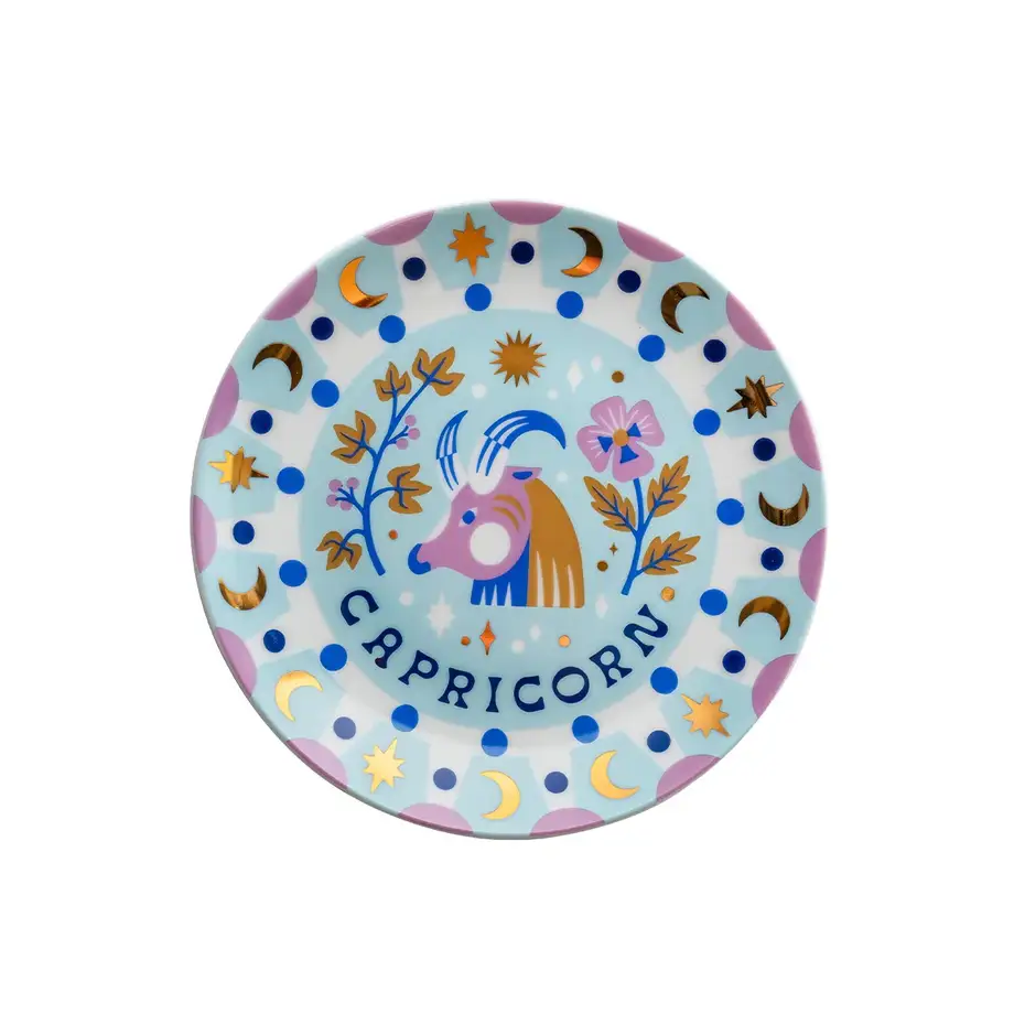 Zodiac Signs Plate "Capricorn"