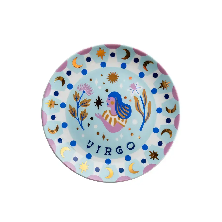 Zodiac Signs Plate "Virgo"