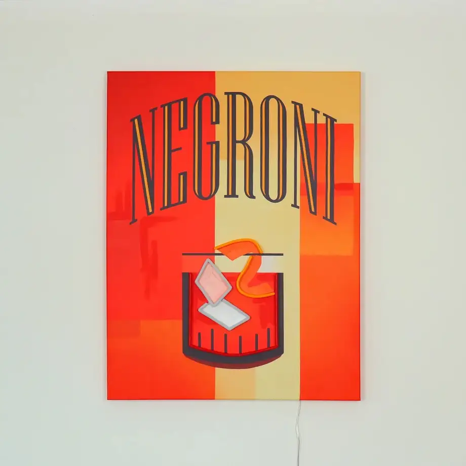Negroni Wall Artwork Led