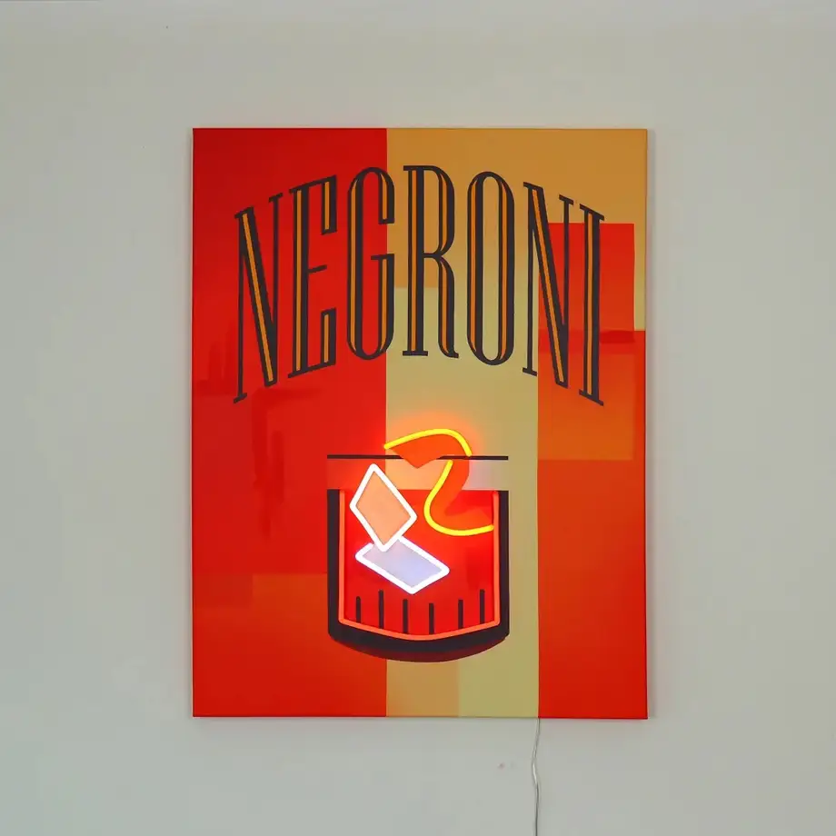 Negroni Wall Artwork Led