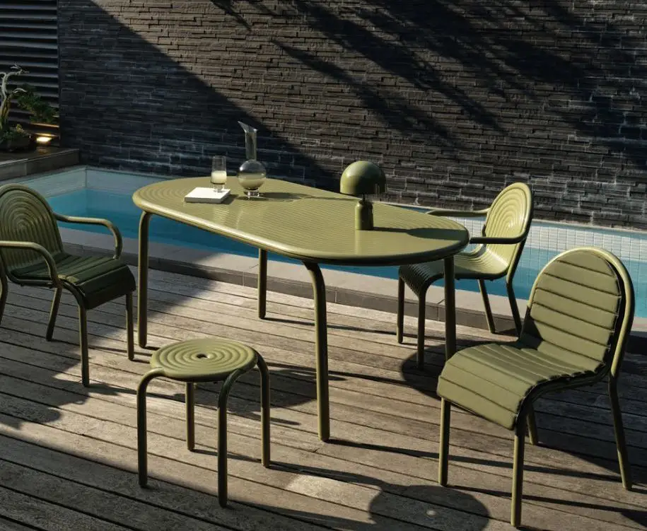 Tom Dixon Groove Obround Table