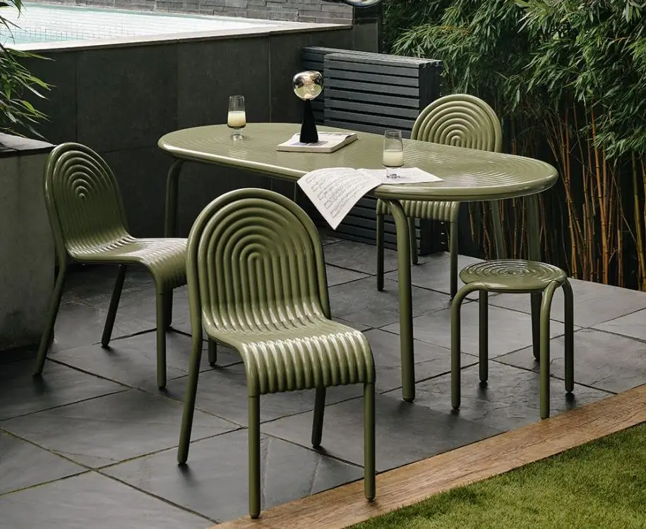Tom Dixon Groove Obround Table
