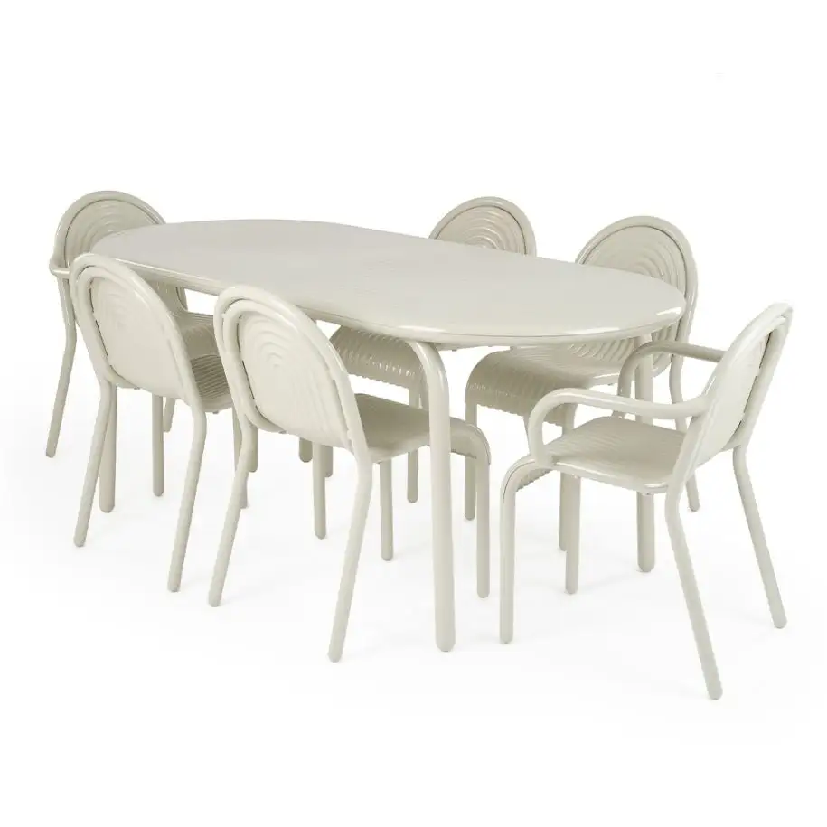Tom Dixon Groove Obround Table