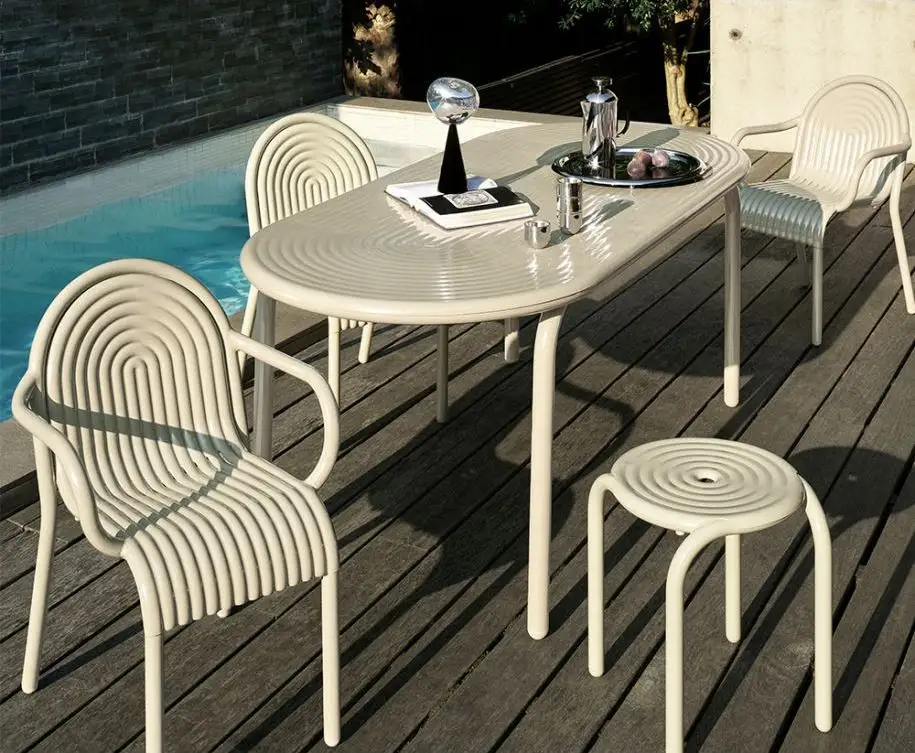 Tom Dixon Groove Obround Table