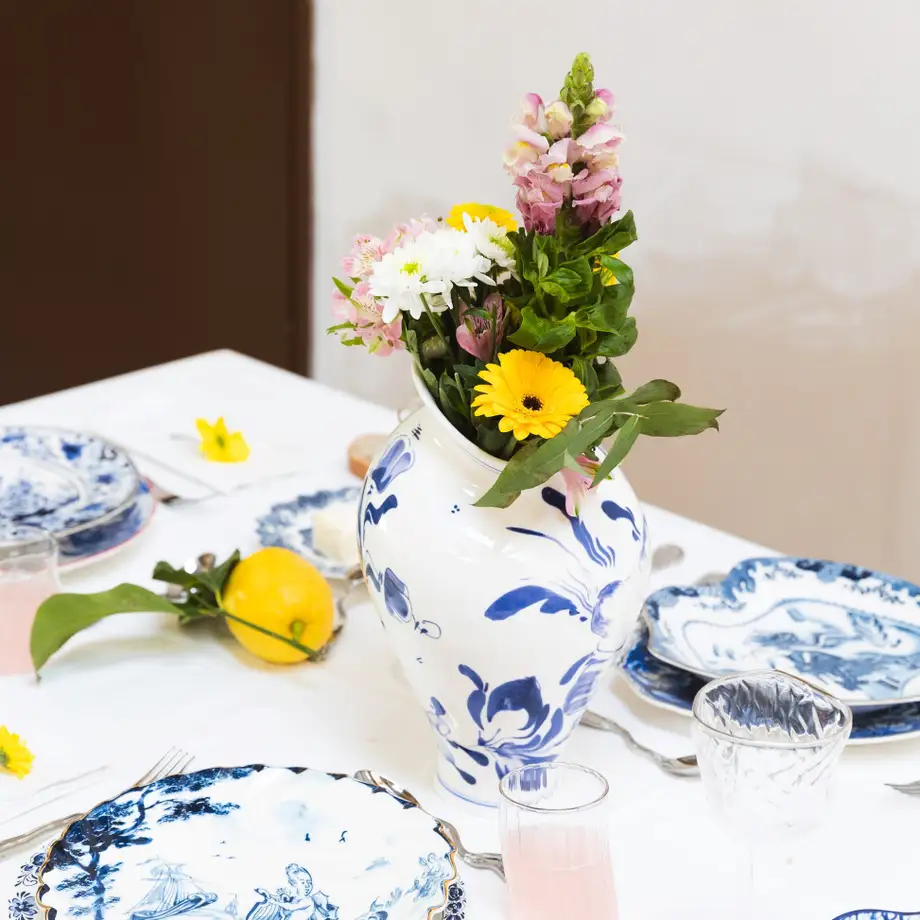 Seletti Classics on Acid Vase Floral Delft