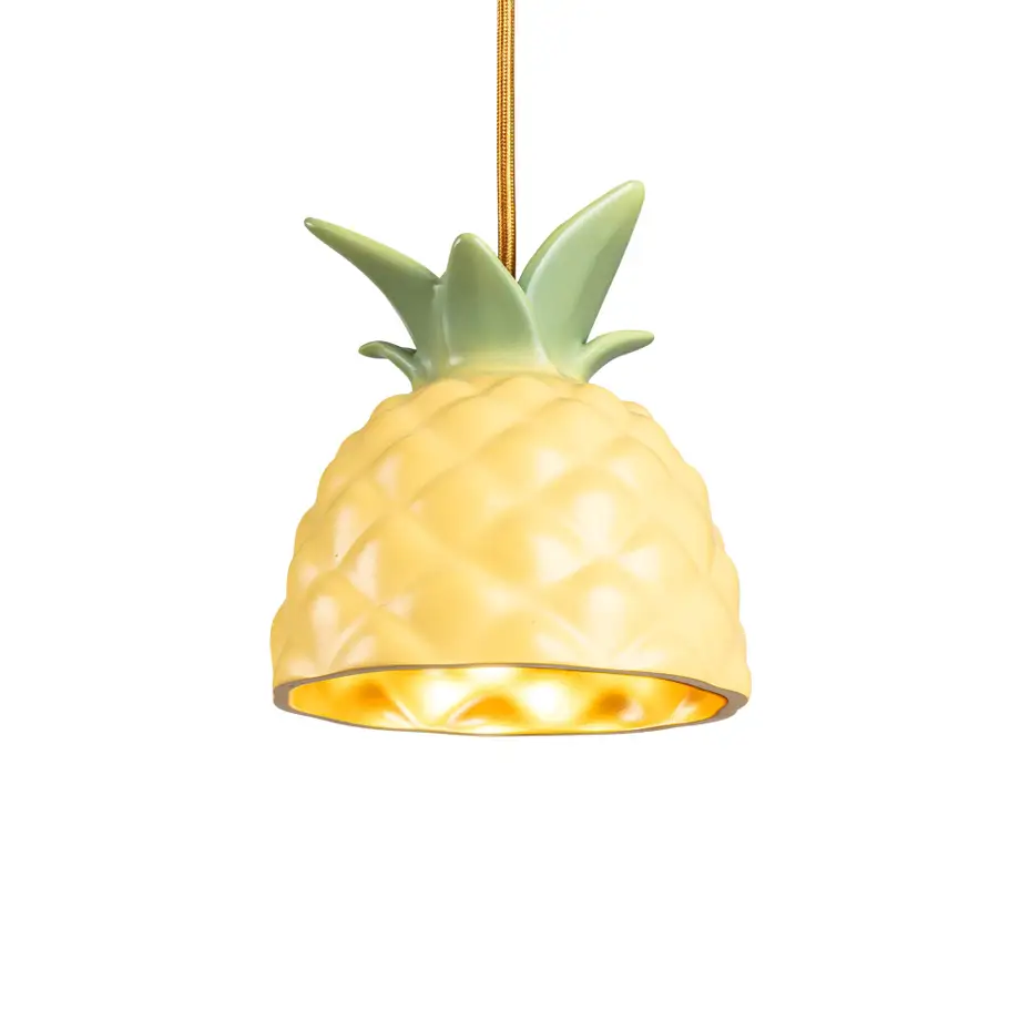 Seletti Vitamin Ceiling Lamp Pineapple