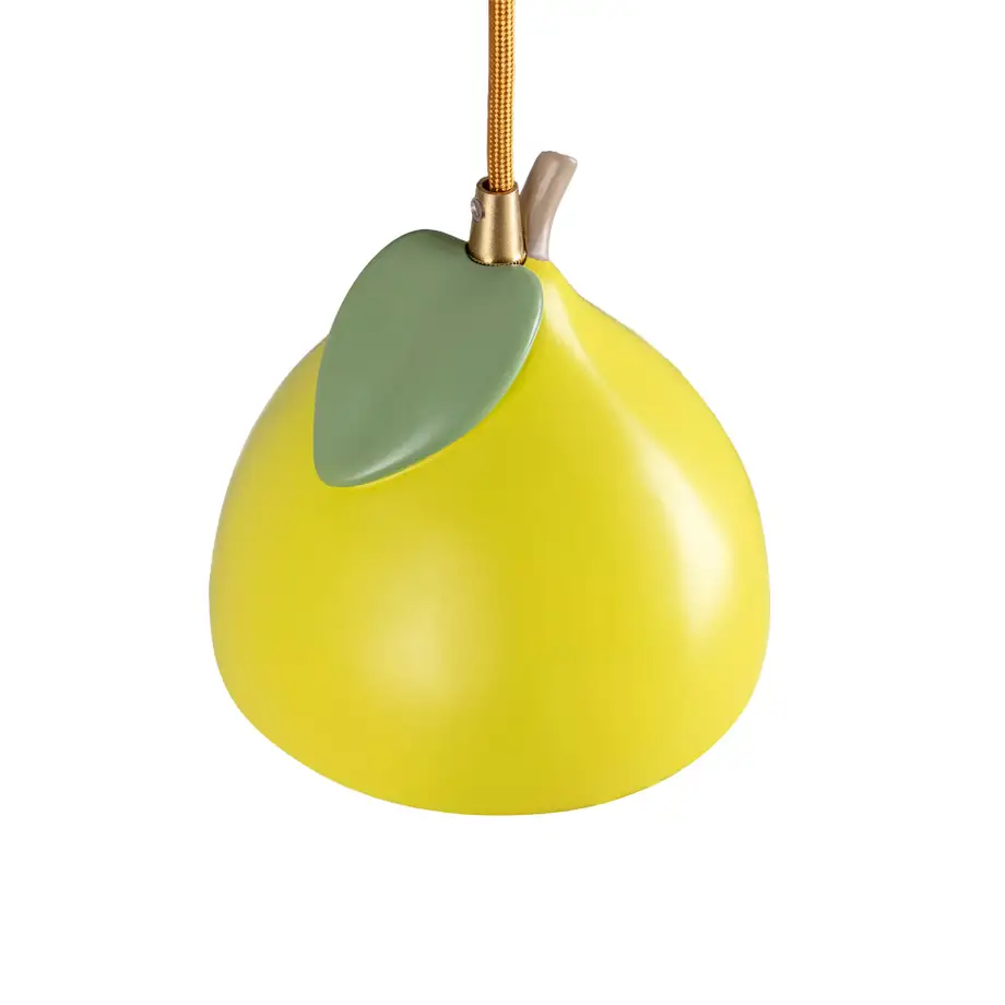 Seletti Vitamin Ceiling Lamp Lemon