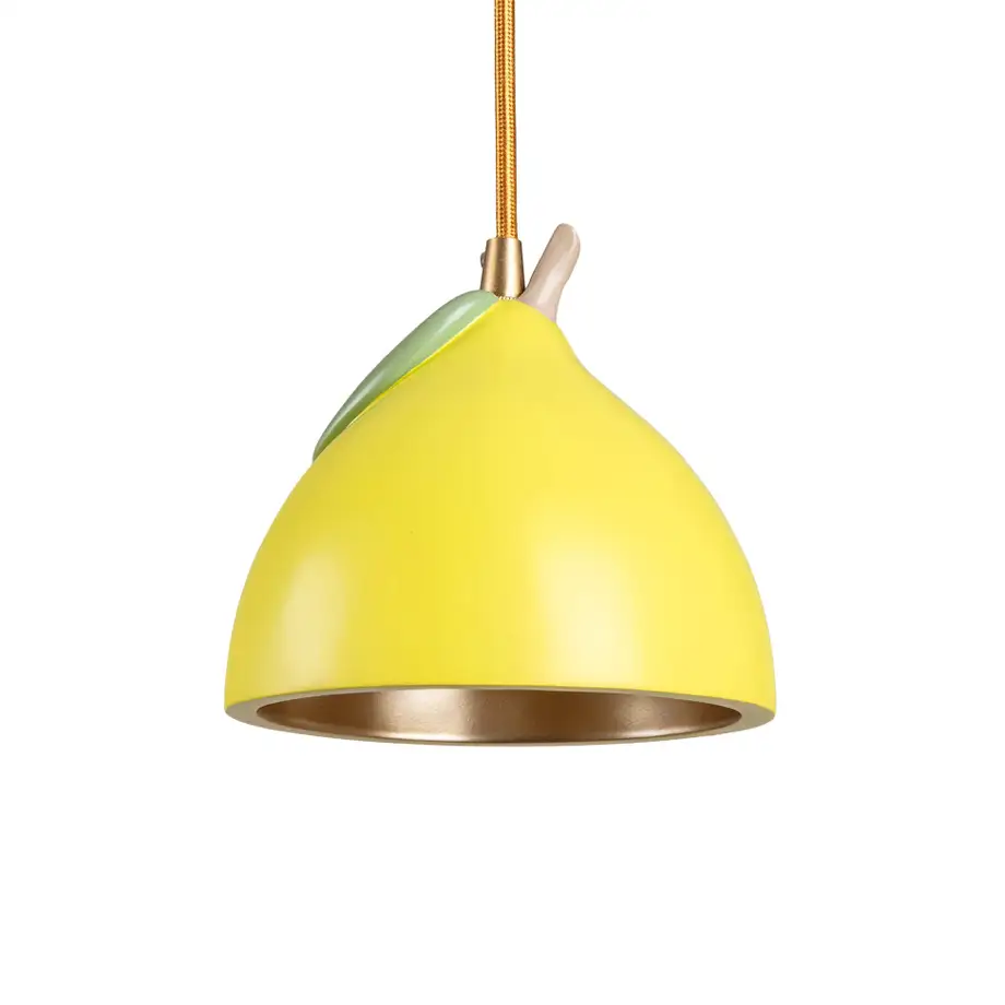 Seletti Vitamin Ceiling Lamp Lemon