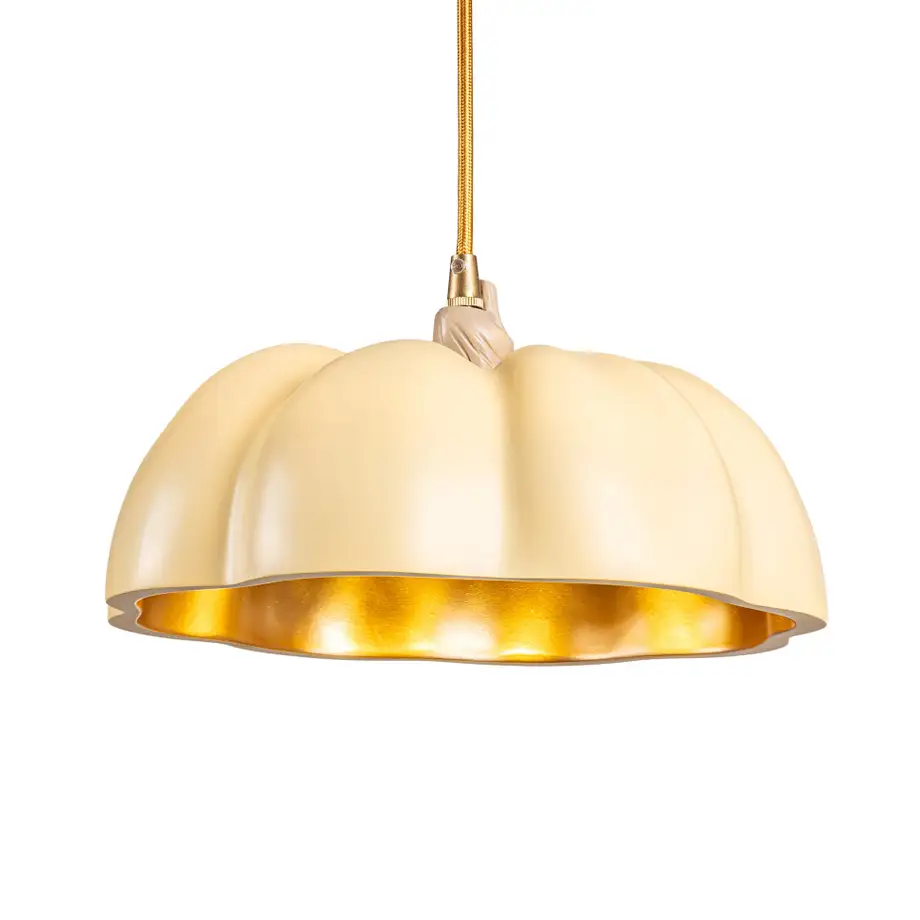 Seletti Vitamin Ceiling Lamp Pumpkin 1