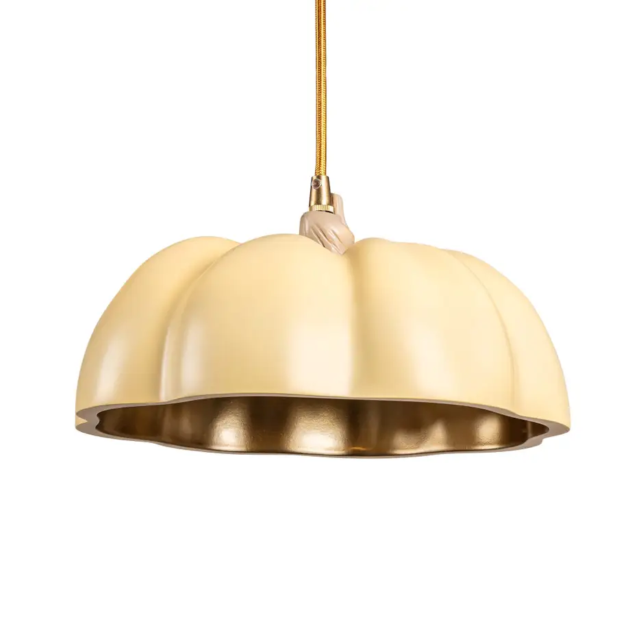 Seletti Vitamin Ceiling Lamp Pumpkin 1