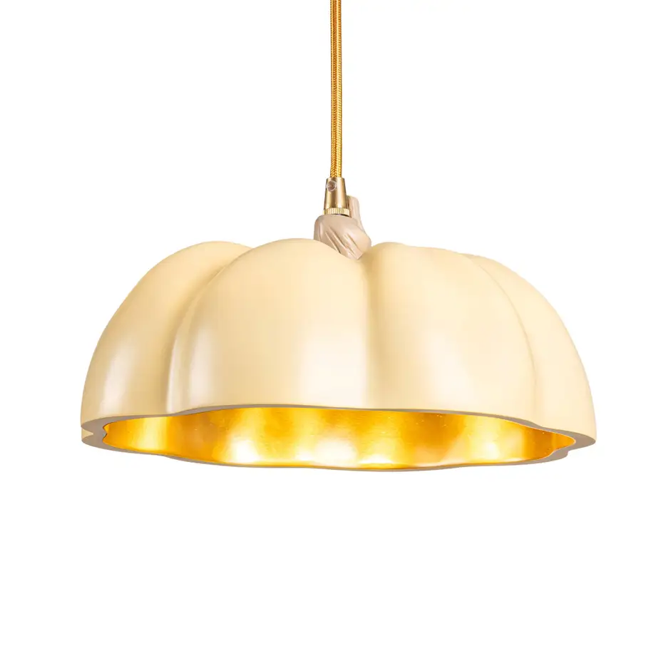 Seletti Vitamin Ceiling Lamp Pumpkin 1