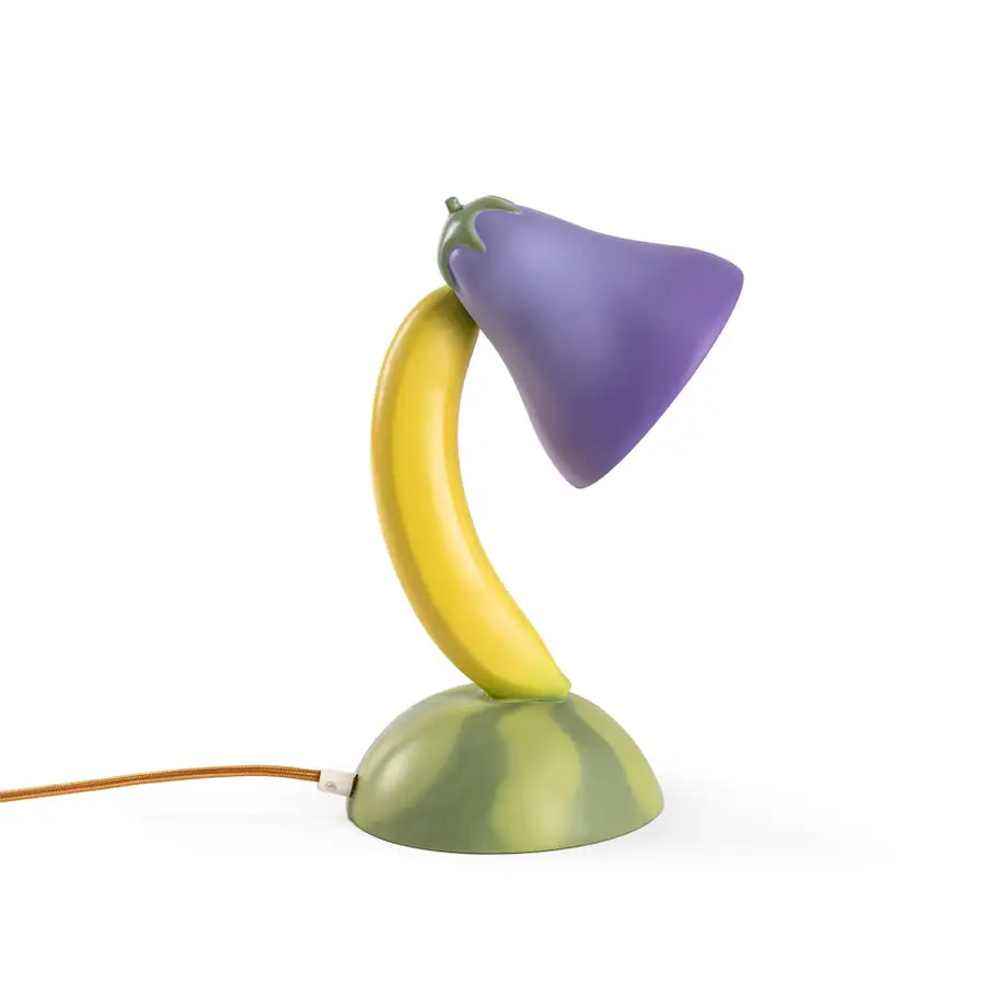 Seletti Vitamin Table Lamp Aubergine