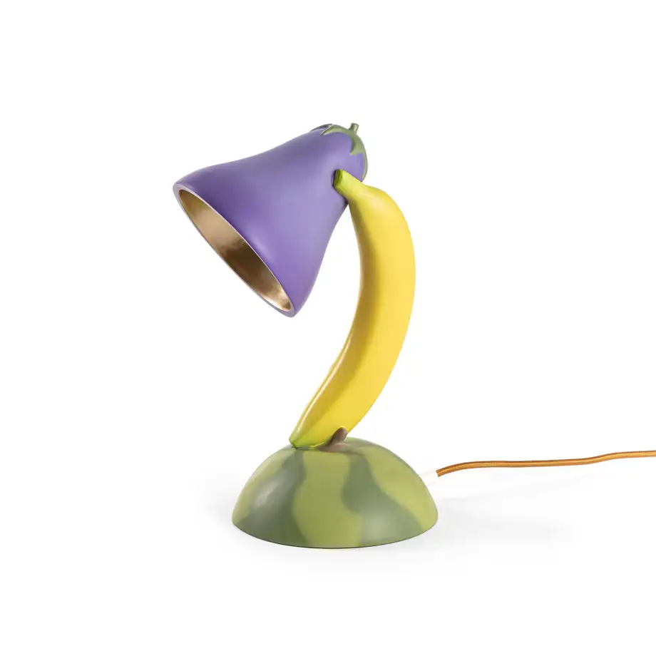 Seletti Vitamin Table Lamp Aubergine