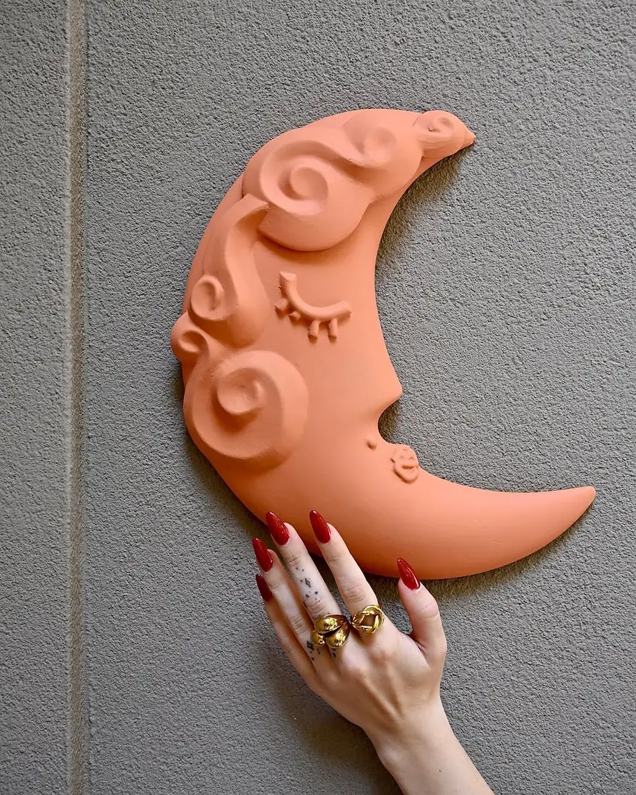 Seletti Magna Graecia Wall Decoration - Luna