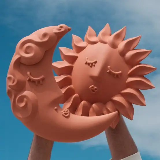 Seletti Magna Graecia Wall Decoration - Luna