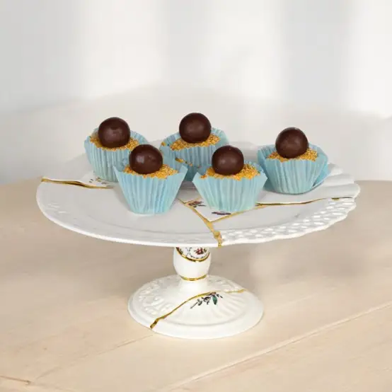 Seletti Kintsugi Cake Stand 09644