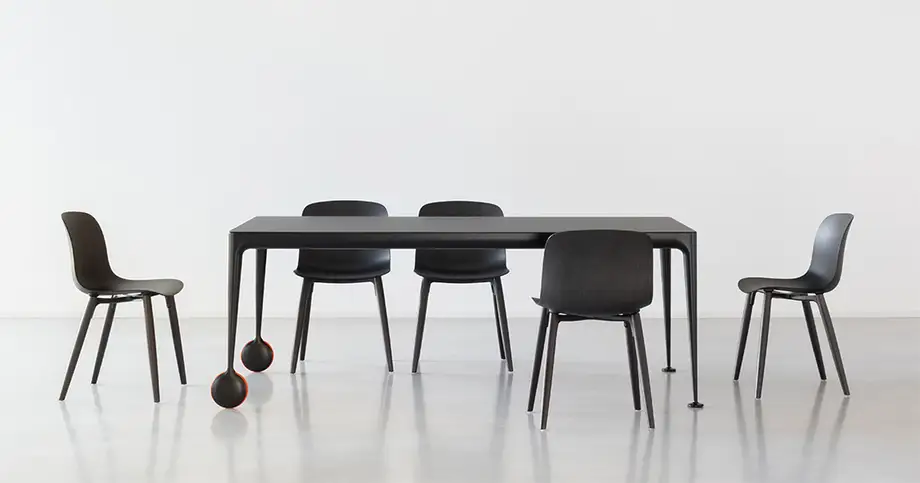 Magis Troy Wooden Legs Chair