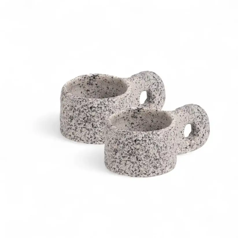 Seletti Newlithic Set of 2 Coffee Cups