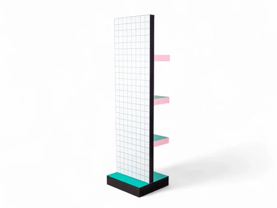 Seletti Supershelf Blue Grid