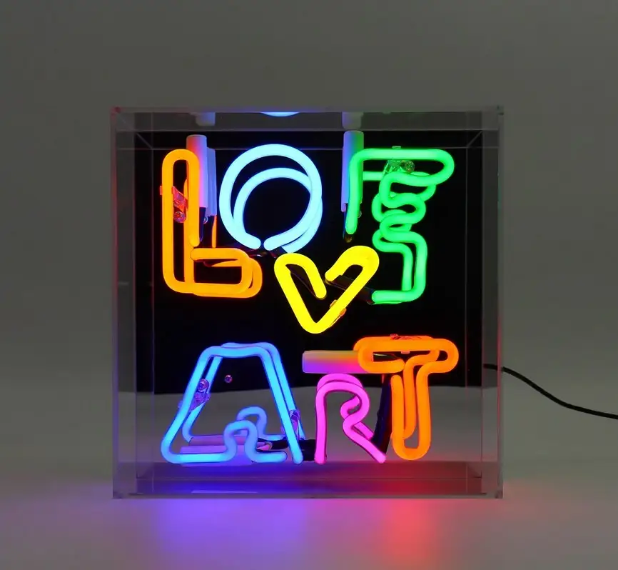 Locomocean Neon Box Love Art