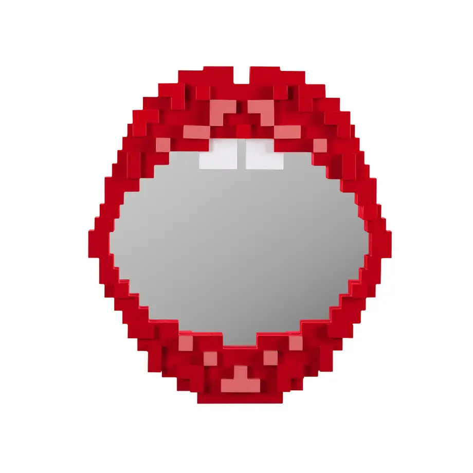 Seletti Pixel Mirror Mouth