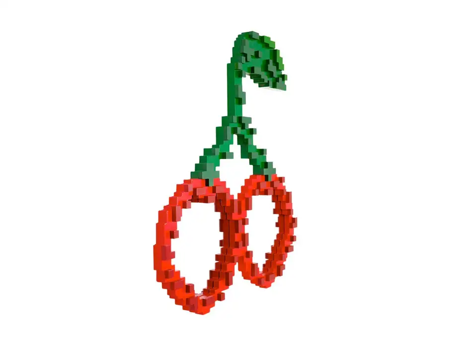 Seletti Pixel Mirror Cherries