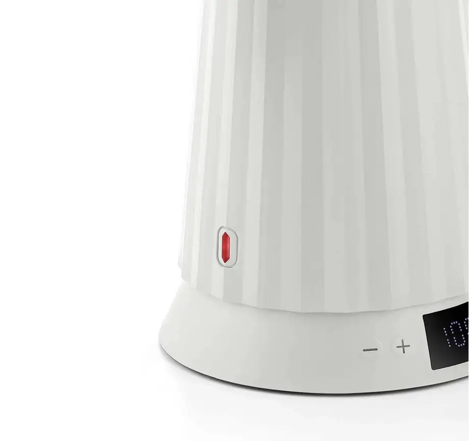 Alessi Plisse' Electric Kettle with Temperature Control 