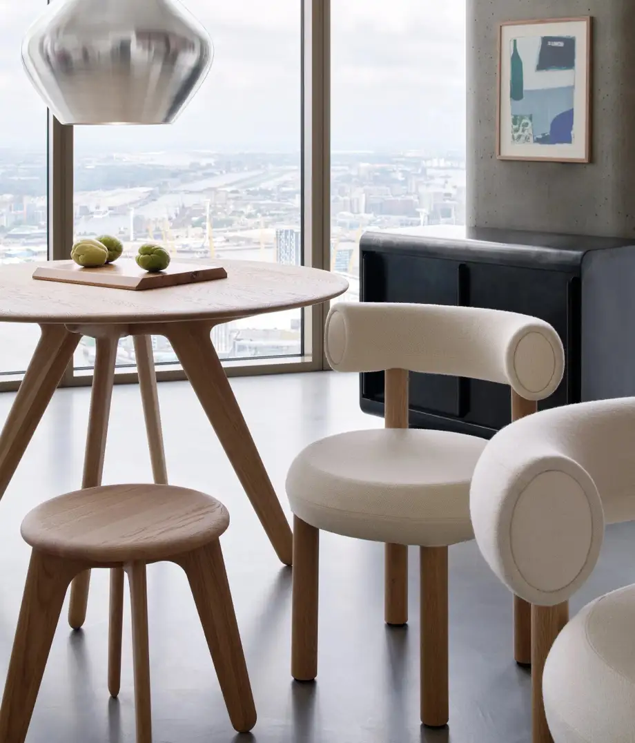 Tom Dixon Fat Dining Chair Wood