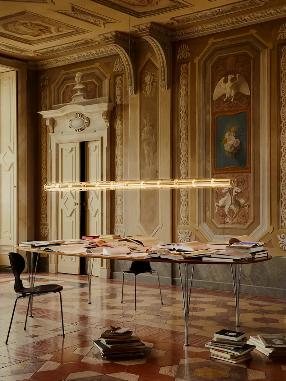 Flos Luce Cilindrica Pendant Lamp