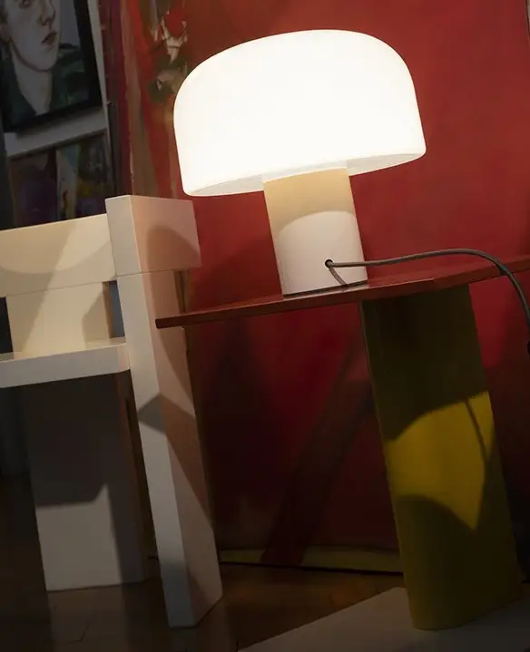 Flos Bellhop Glass Table Lamp