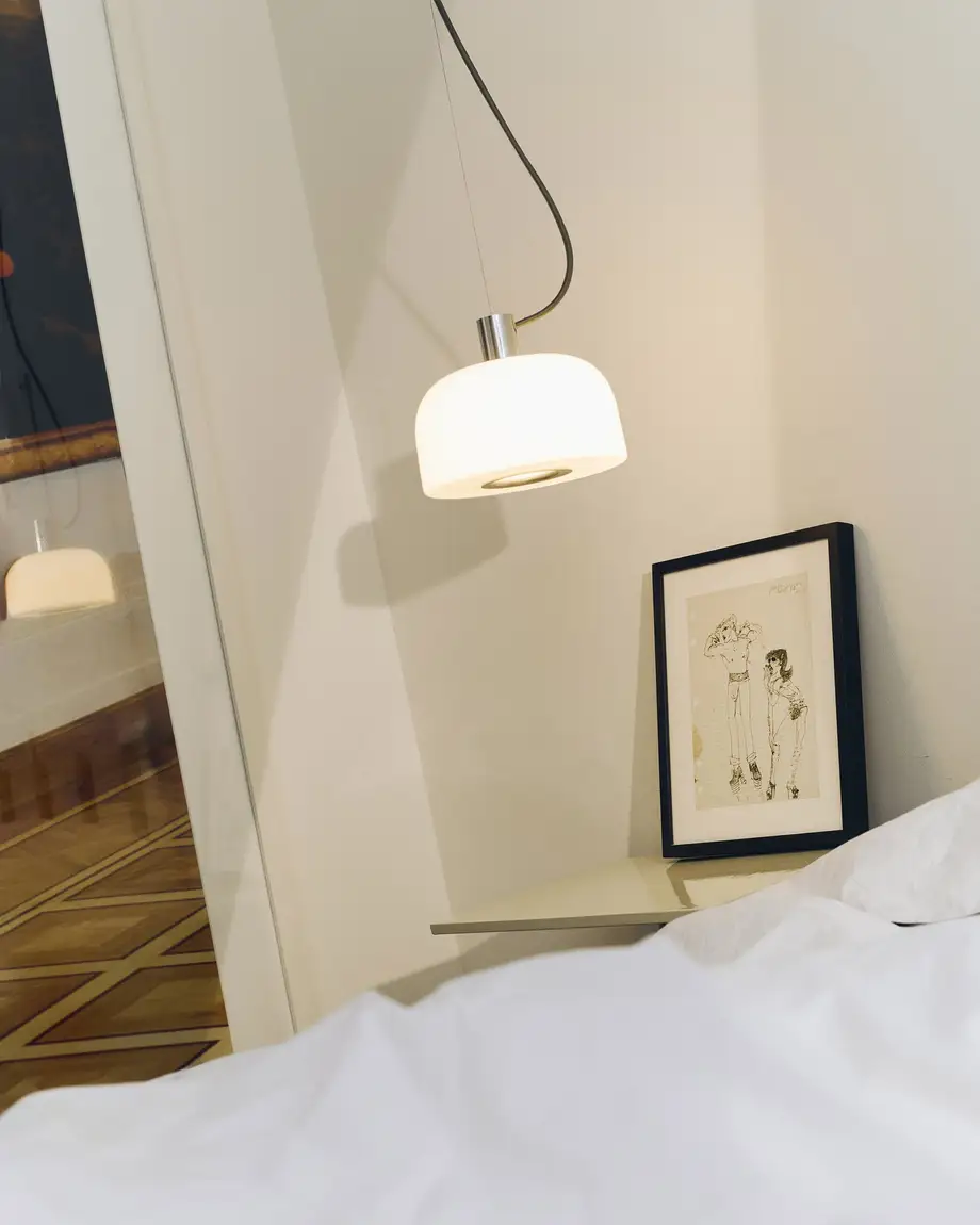 Flos Bellhop Glass Pendant Lamp