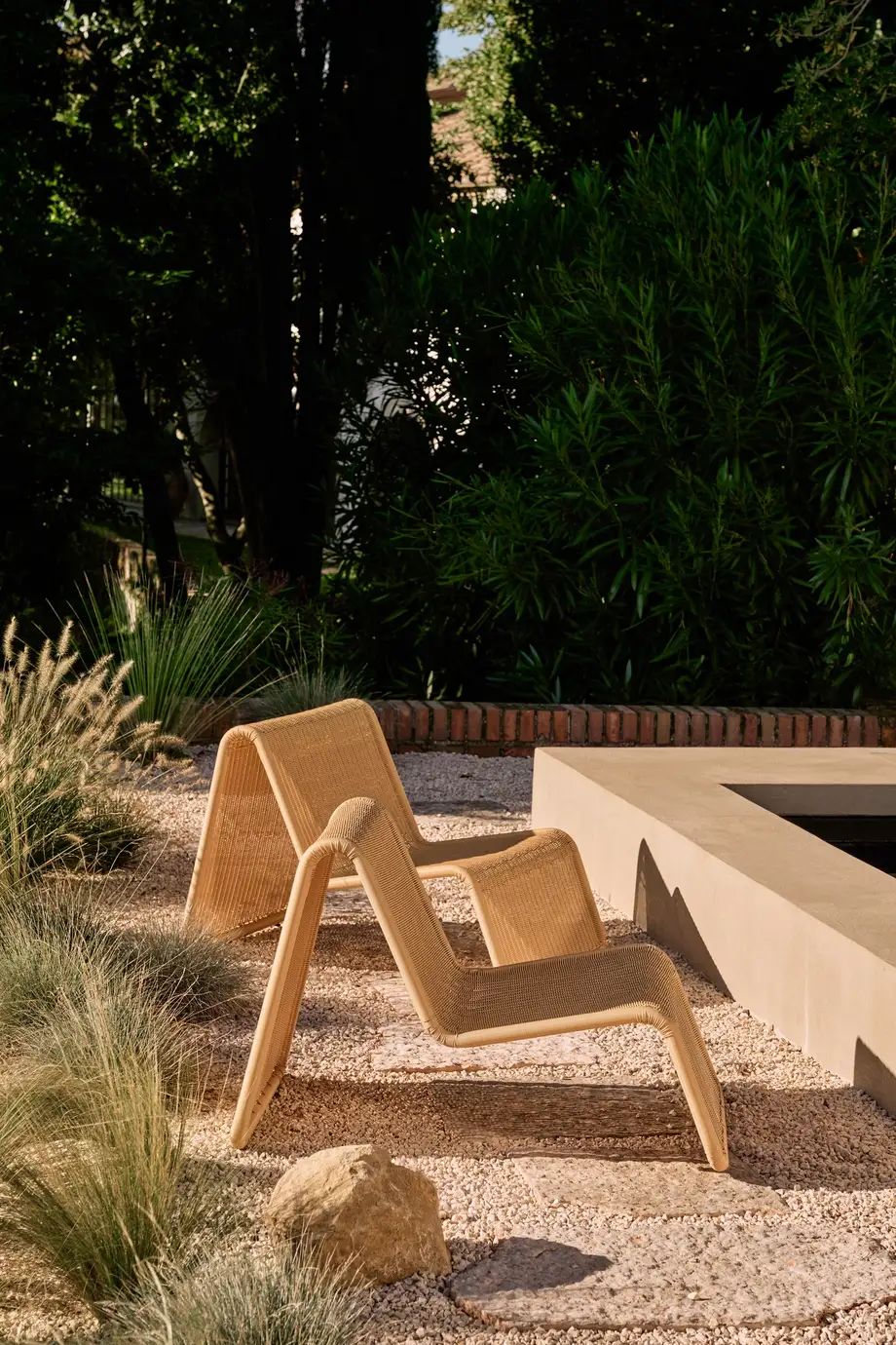 Gubi P3 Lounge Chair Outdoor