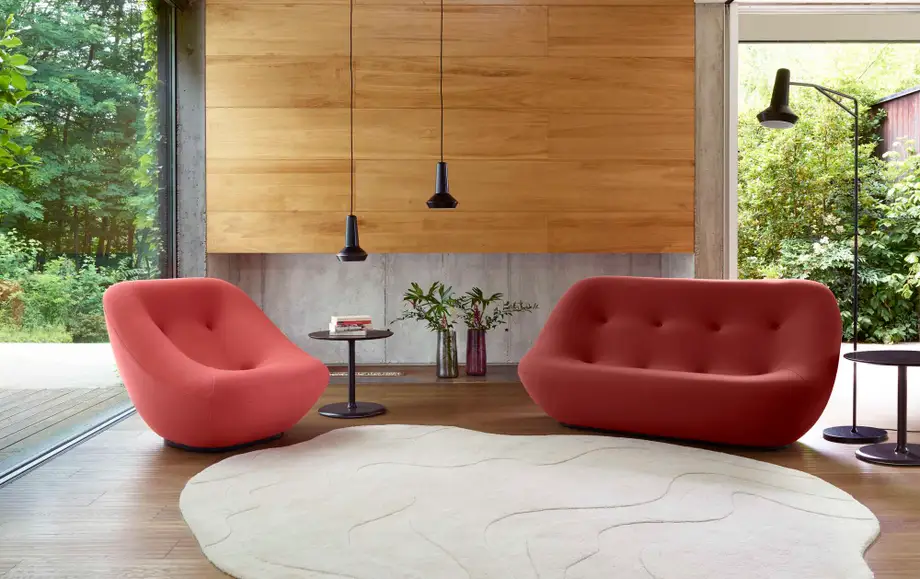 Ligne Roset Bonnie Sofa Stretch Fabric Version