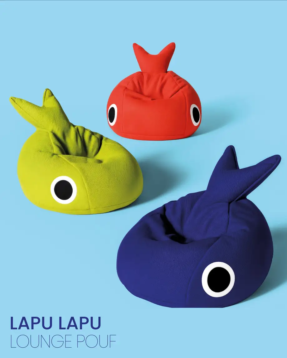 Qeeboo Lapu Lapu Pouf