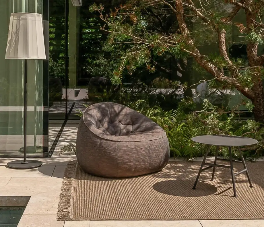 Ligne Roset Ottoman Armchair Outdoor