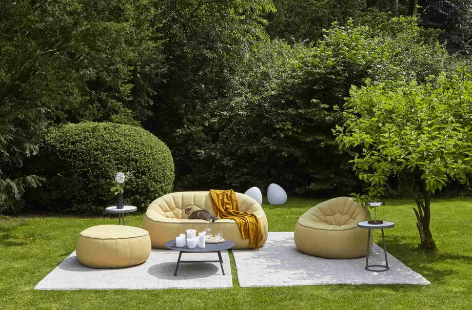 Ligne Roset Ottoman Armchair Outdoor