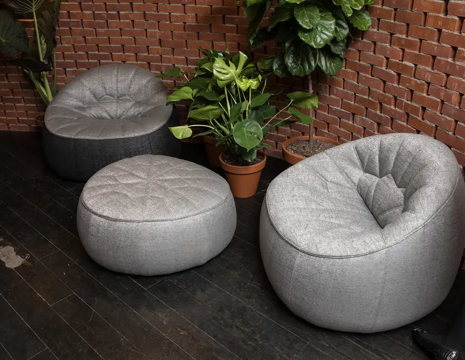 Ligne Roset Ottoman Armchair Outdoor