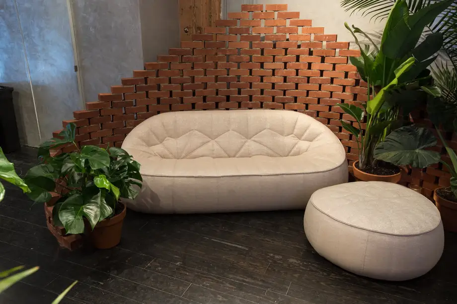 Ligne Roset Ottoman Footstool Outdoor