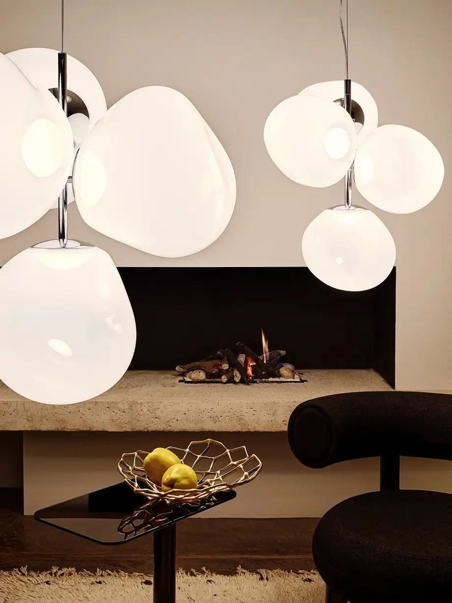 Tom Dixon Melt Small Opal Chandelier Led 
