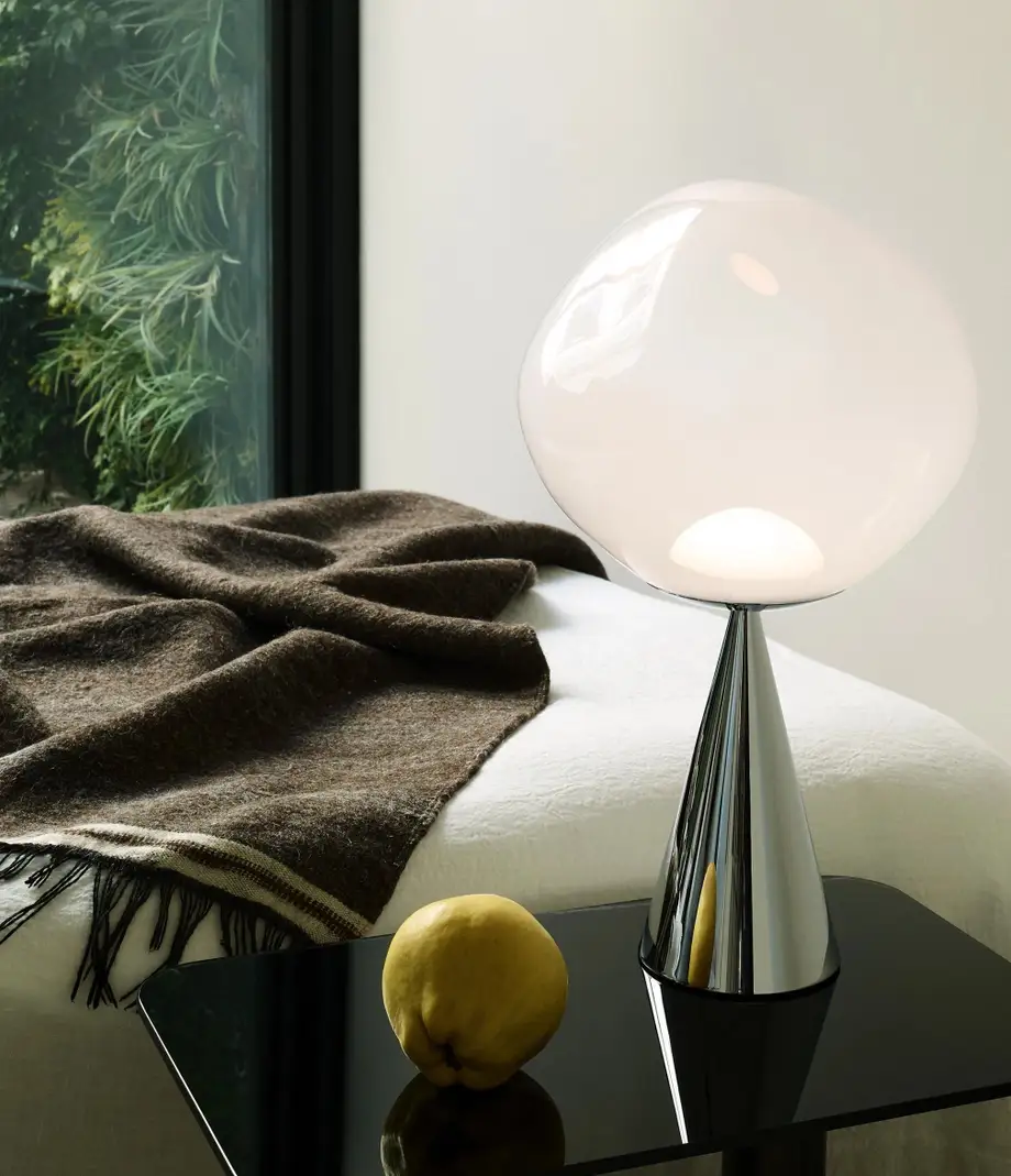 Tom Dixon Melt Opal Fat Cone Table Led