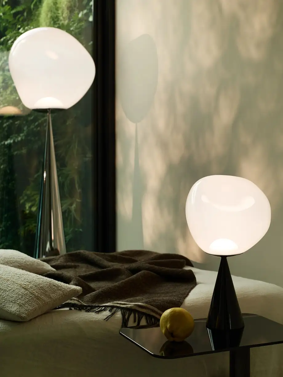 Tom Dixon Melt Opal Fat Cone Table Led