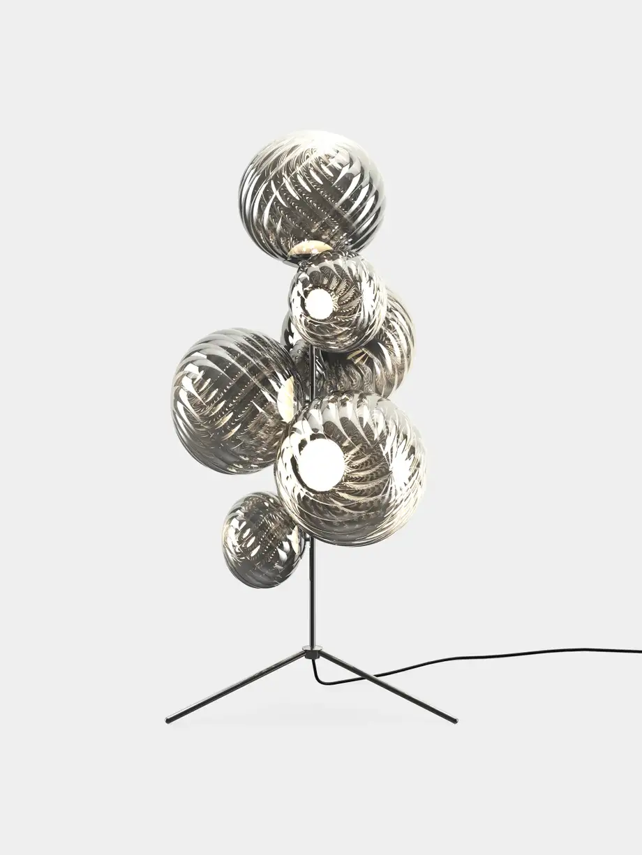 Tom Dixon Whirl Floor Chandelier Led