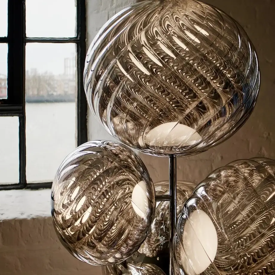 Tom Dixon Whirl Floor Chandelier Led