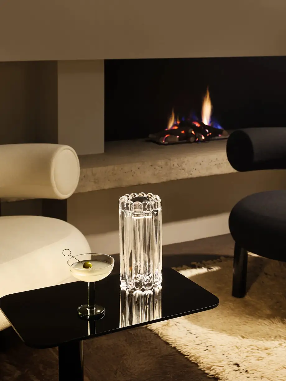 Tom Dixon Press Clear Table Led