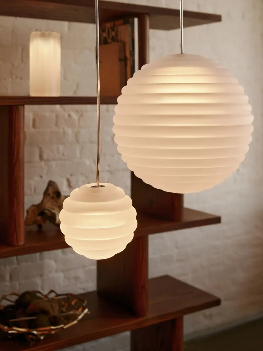 Tom Dixon Press Mini Sphere Frosted Pendant Led